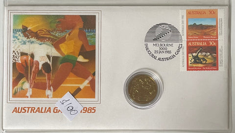 Australia 1985 Inaugural Australia Games $1 PNC Limited edition