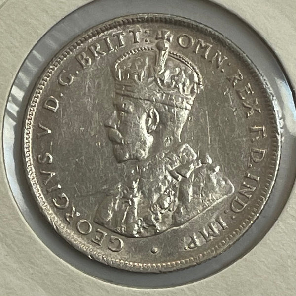Australia 1926 2/- Florin Silver Coin Extremely Fine Condition