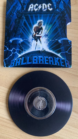 Australia 2020 Royal Australian Mint AC/DC ACDC 20c Coloured Uncirculated Coin Ballbreaker