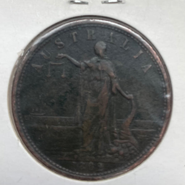 Australia Jamieson & Co 1d Penny Token  VG R300 Rare