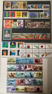 New Zealand 2006 Post Office Year Book containing all the different simplified stamps issued that year