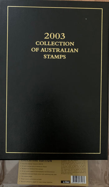 Australia Post 2003 Year Album.  Executive Leather