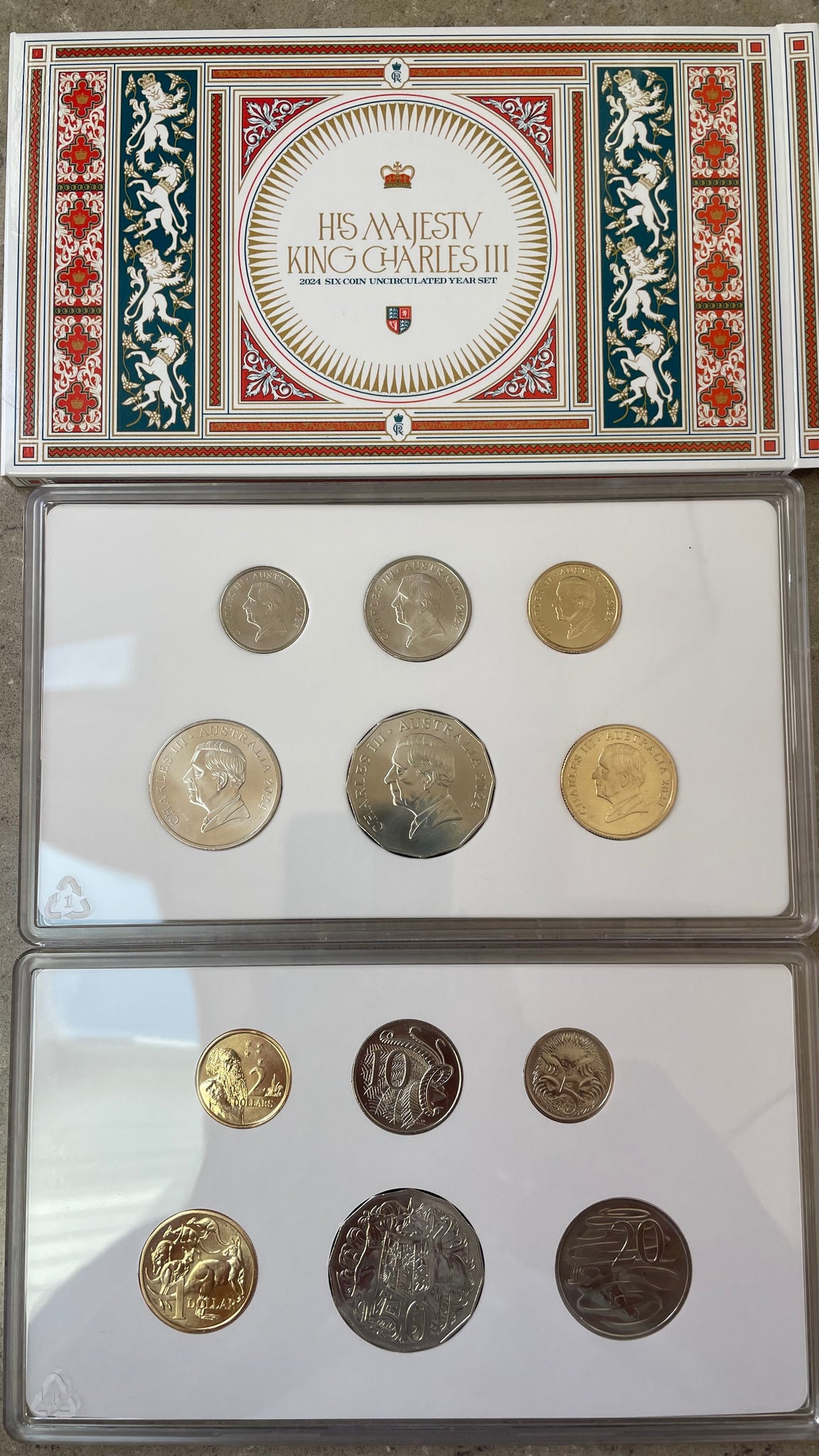 Australia 2023 King Charles III  6 Coin Uncirculated Set