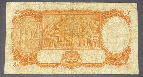 Australia Banknote 1942 10/- Ten Shillings Armitage/McFarlane R13 George VI