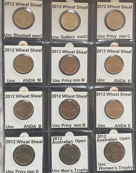 Australia 1984 to 2013 $1 One Dollar Uncirculated Collection 229 Coins