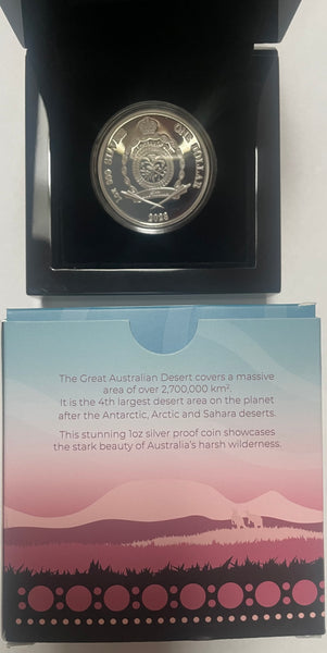 2023 Niue $1 Great Australian Desert 1oz Fine Silver Proof Coin