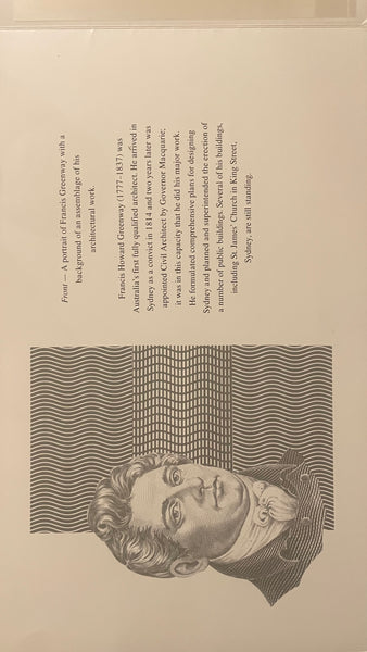 Australia 1991 $10 Fraser/Cole Banknote Uncut Block of 4 Folder R313