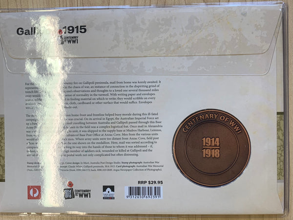 2015 Gallipoli PNC Medallion Limited Edition 476/2000