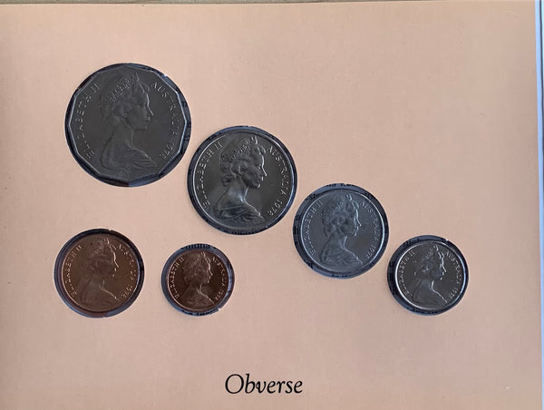 Australia 1978 Sherwood Uncirculated Decimal Coin Set