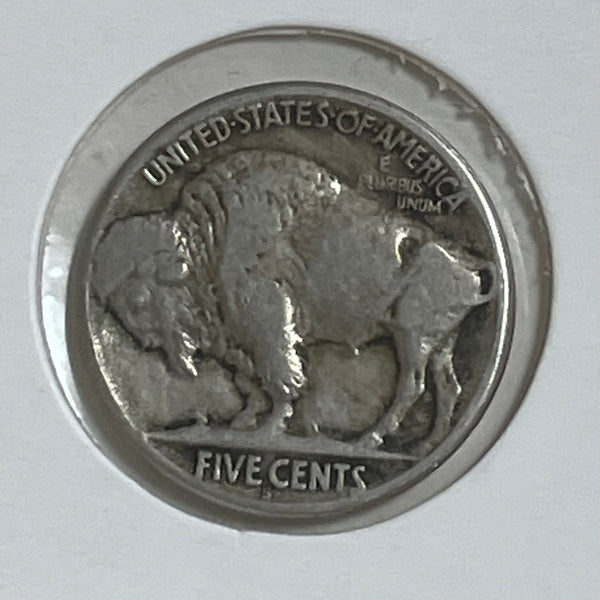 USA 1923s Indian Head Nickel 5c "S" Mintmark coin