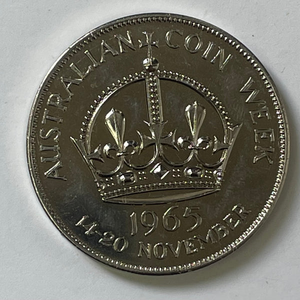 Australia 1965 1st Anniversary Sydney Coin Club Medallion