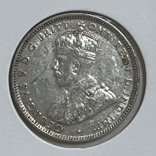 Australia 1925 1/- One Shilling silver coin almost Extremely Fine Condition