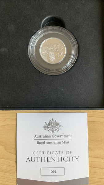 Australia 2023 RAM $1 Creatures of the Deep Blob Fish C Mintmark Proof Silver