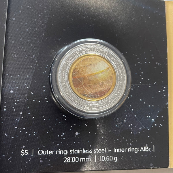 Australia 2017 Royal Australian Mint Planetary Coins 10 Coloured Coin Set