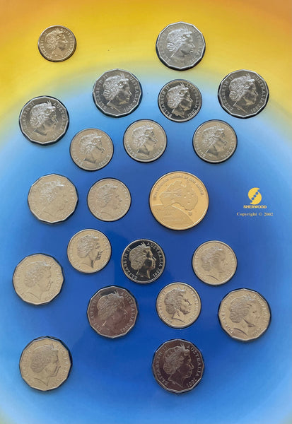 Australia 2001 Sherwood Centenary of Federation Set of 9 States & Territories 20c & 50c Uncirculated Collection