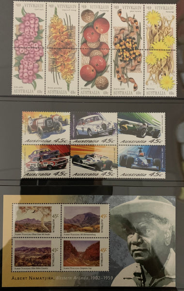 Australia Post 2002 Year Album.  Executive Leather