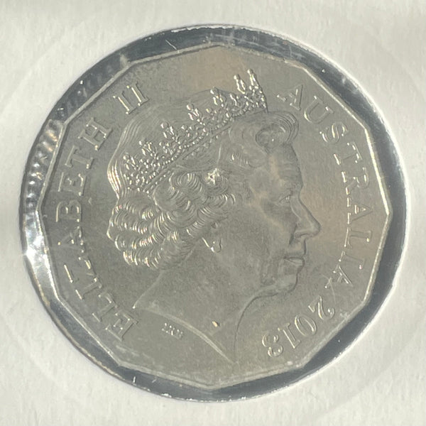 2018 Australia RAM Battle of Villers-Bretonneux Western Front 50 cents 50c Uncirculated Coin