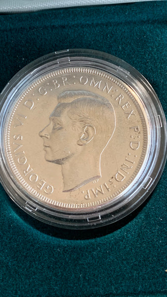 Australia 1997 Perth Mint $2 Kookaburra 1937 Crown Privy mark 2oz Silver Proof Coin & 1937 Crown