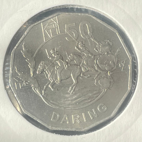 Australia 2018 50c Anzac Series Set of 4 50c Fifty Cents uncirculated coins