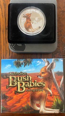 Australia 2010 Perth Mint Australian Bush Babies Kangaroo 1/2oz Silver Coins