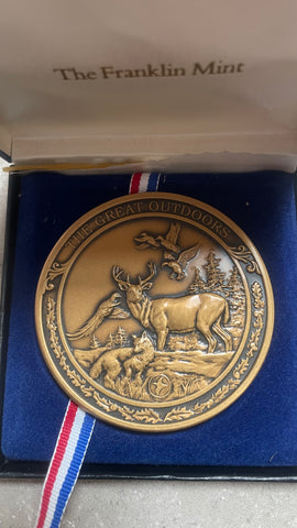USA 1998 National Fish & Wildlife Foundation Large Medallion