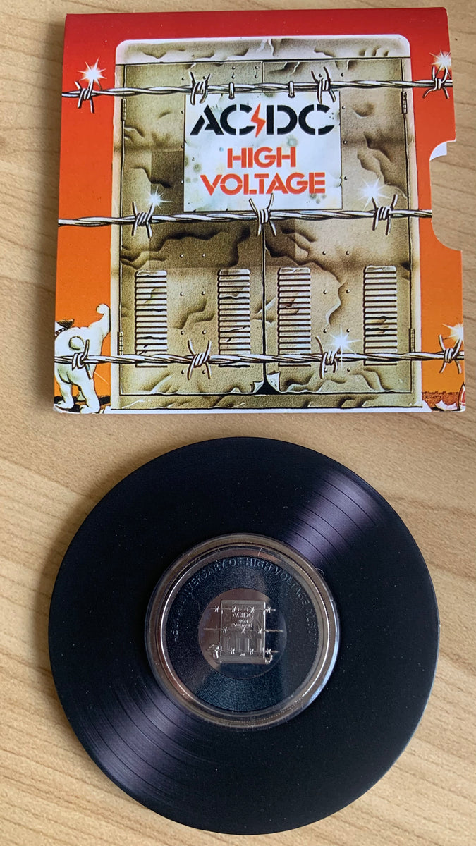 Australia 2020 Royal Australian Mint AC/DC ACDC 20c Coloured Uncircula ...