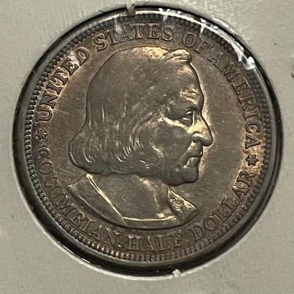 USA 1893 Columbian Exposition Chicago Half Dollar 50 Cents