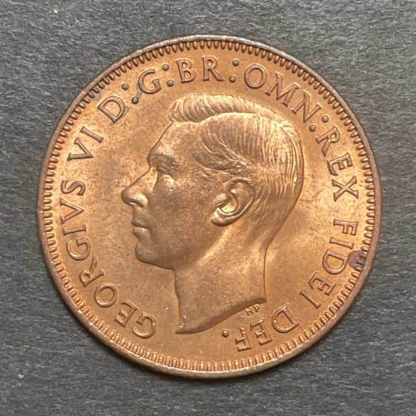 Australia 1951PL 1/2d Half Penny Uncirculated Condition. London Mint