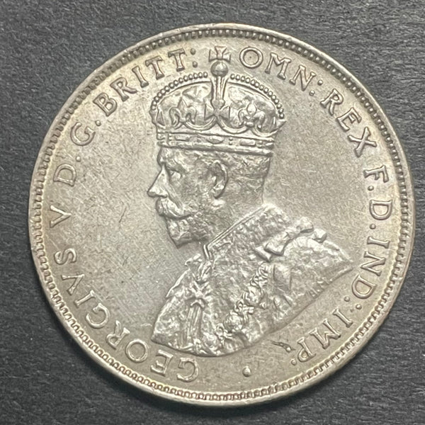 Australia 1931 2/- Two Shillings One Florin Cleaned Uncirculated