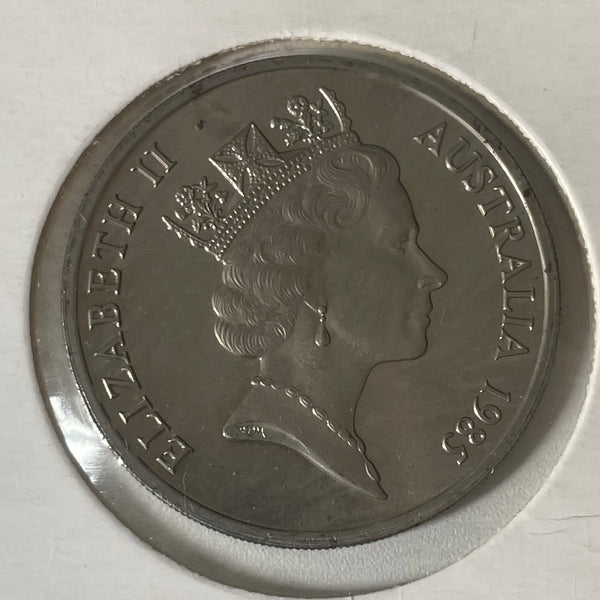 Australia 1985 Uncirculated Twenty Cents 20c