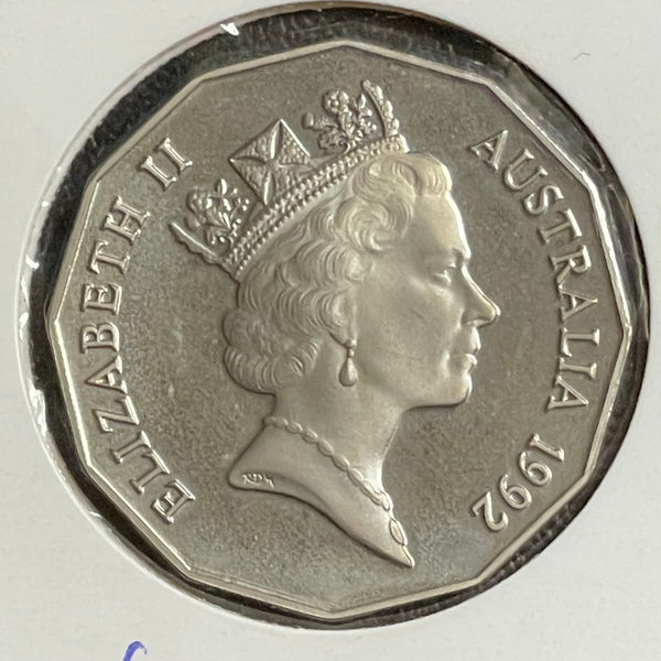 Australia 1992 50c Proof Coin