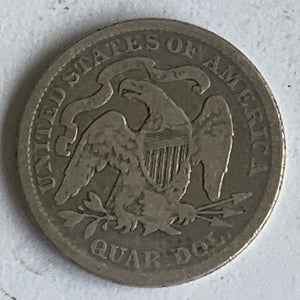 USA 1876 Quarter 25c