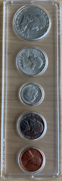 USA 1963D Silver Whitman Mint Coin Set