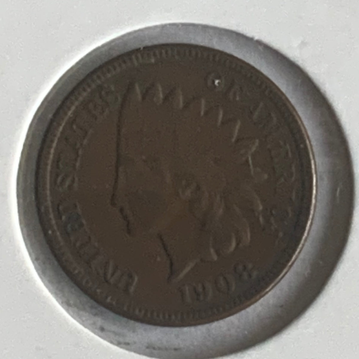 USA 1908 s Mintmark Indian Head One Cent 1c coin – Shields Stamps & Coins