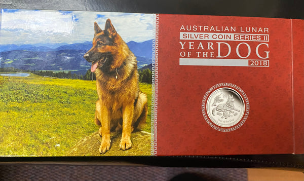 Australia 2018 Perth Mint Lunar New Year of the Dog Proof 3 coin set