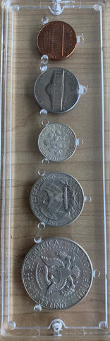 USA 1964D Silver Whitman Mint Coin Set