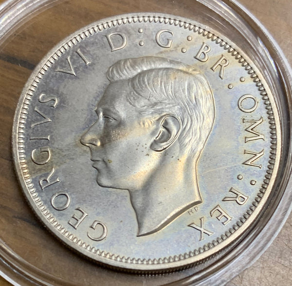 Great Britain 1951 George VI Half Crown Proof