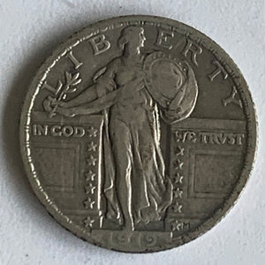 USA 1919 Quarter 25c