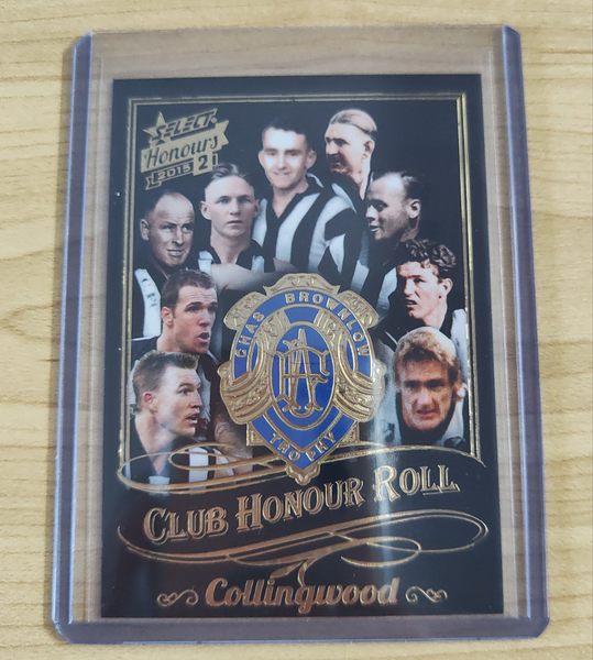 2015 Select Honours 2 Club Honour Roll Collingwood Football Club No.28/75