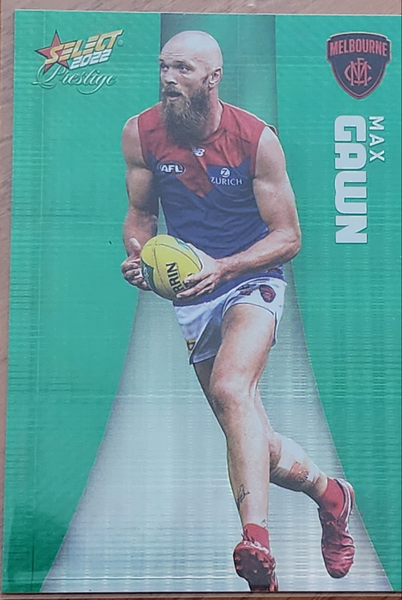 2022 AFL Select Prestige Green Max Gawn Melbourne 46/60