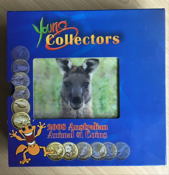 Australia 2008 Perth Mint $1 Australian  Animals for Young Collectors Full Set of 12