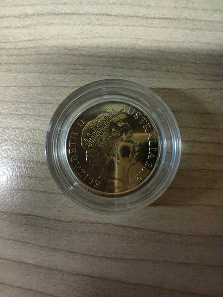 2012 Remembrance Day $2 Coloured Uncirculated Coin No Mintmark