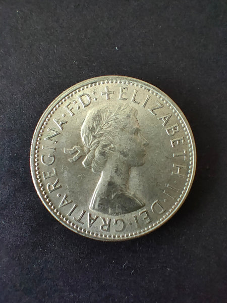 Australia 1961 2/- Florin Silver Coin Extremely Fine Condition