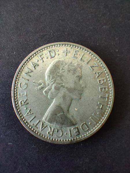 Australia 1962 2/- Florin Silver Coin Extremely Fine Condition