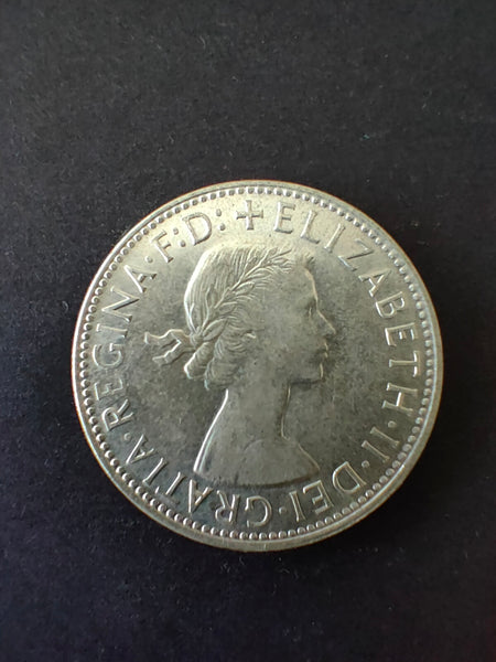 Australia 1963 2/- Florin Silver Coin Extremely Fine Condition