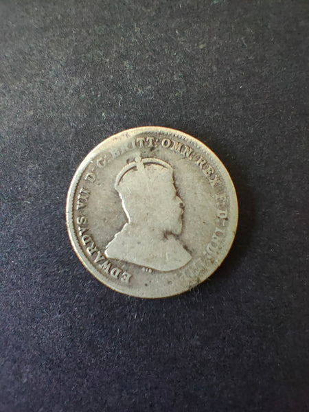 Australia 1910 6d Sixpence Silver Coin Very Good Condition