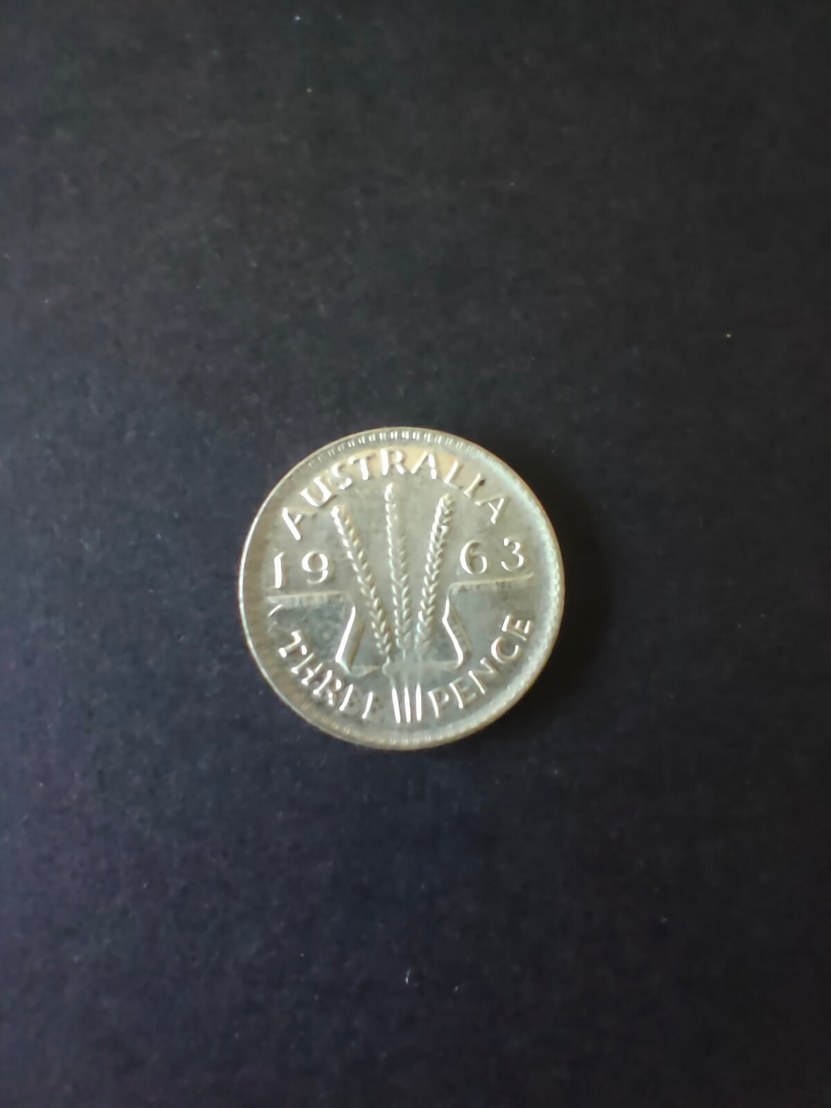 Australia 1963 3d Threepence Silver Coin Extremely Fine Condition