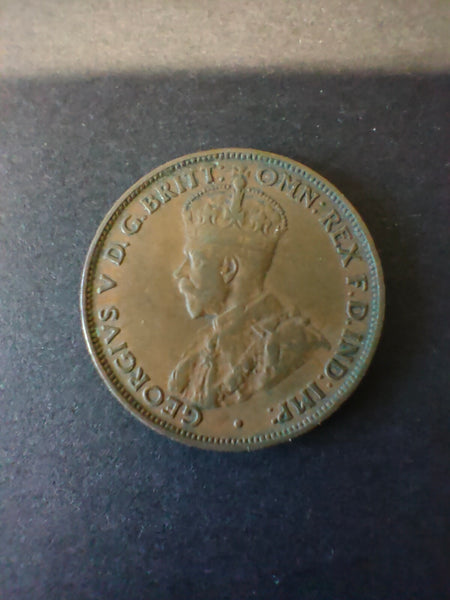 Australia 1930 1/2d Half Penny Fine Condition
