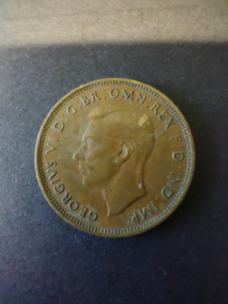 Australia 1939 1/2d Half Penny Kangaroo design Fine Condition scarce