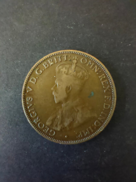 Australia 1917 1/2d Half Penny Fine Condition